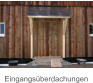 Eingangsüberdachungen